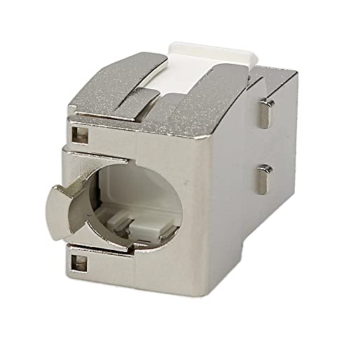 CAT.8 Ethernet Connectors RJ45 Toolless Shielded Keystone Jack, 2 PCS/Pack