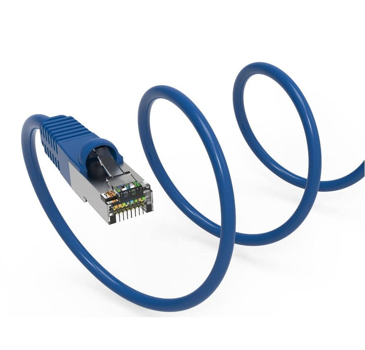 CAT. 5E Shielded Ethernet Cable Blue