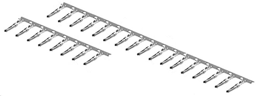 Gold Plated Pro D-Sub Crimp Female Pins