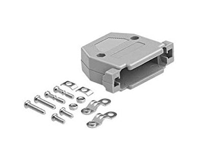 Plastic housing, unshielded hood, screws