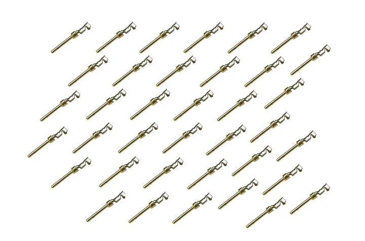 DB37 Gold Plated Pro D-Sub Crimp Male Pins