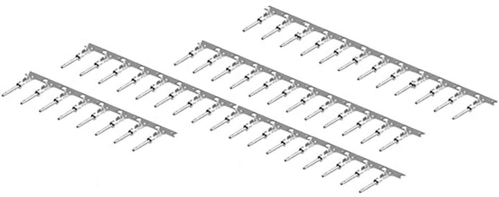 Gold Plated Pro D-Sub Crimp Male Pins