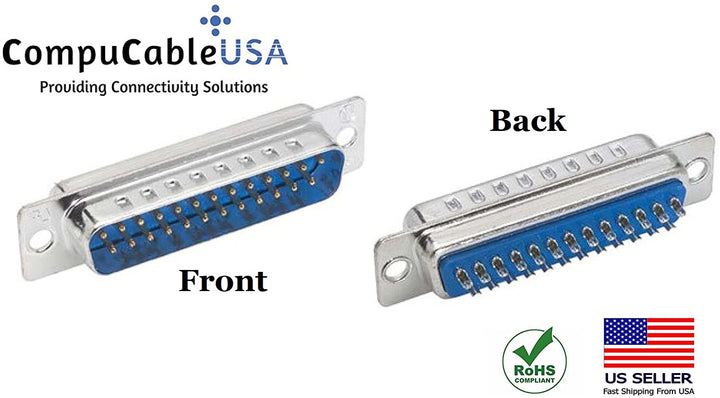 DB25 Male Solder Connector