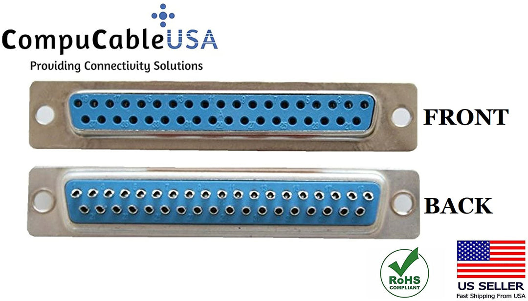 DB37 Female Solder Connector