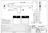 CompuCablePlusUSA.com 3-in-1 USB-C Adapter – VGA (HD15), USB-A 3.0, and Type C Charging Port Datasheet.